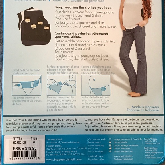 Maternity Belly Belts & Fabric Cover up. - Picture 2 of 3